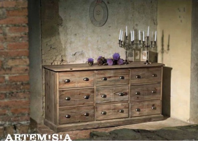 OLD WOOD CREDENZA ARTEMISIA