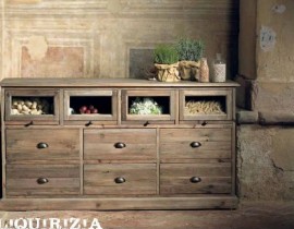 OLD WOOD CREDENZA LIQUIRIZIA