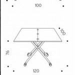 OZZIO TAVOLO TRASFORMABILE MINI