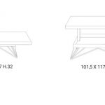 OZZIO TAVOLINO ELEVABILE RADIUS