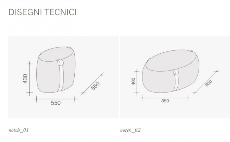 LEMA POUF NOTCH