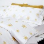 FLOU STELLE ORO SET COPRIPIUMINO