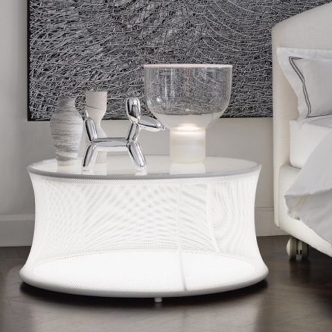 NATEVO PETITE TABLE ET POUF PULSAR