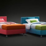 FLOU LETTO SINGOLO NOTTURNO E NOTTURNO 2