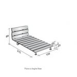 FLOU LETTO SINGOLO TADAO