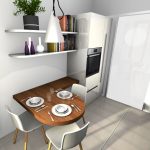 PROGETTO CUCINA ERNESTOMEDA ONE80 OPTICAL GRIGIO