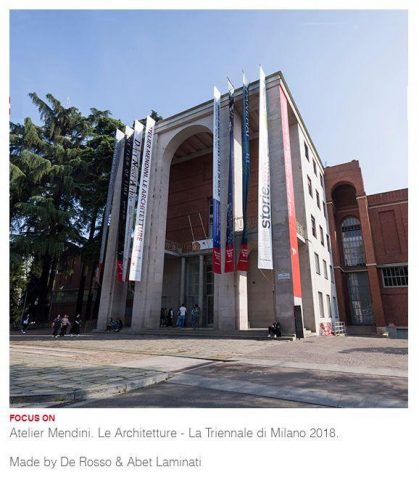 DE ROSSO ALLA TRIENNALE DI MILANO