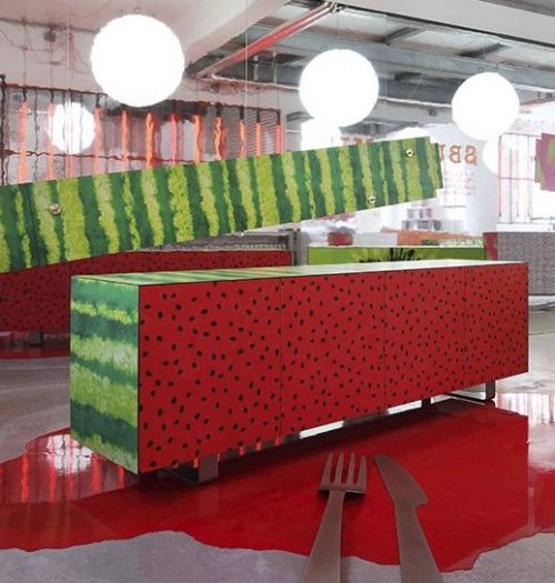 DE ROSSO SALONE DEL MOBILE DI MILANO 2018