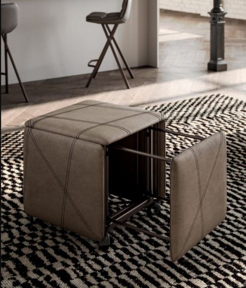 OZZIO CUBIX POUF CON SEDIE